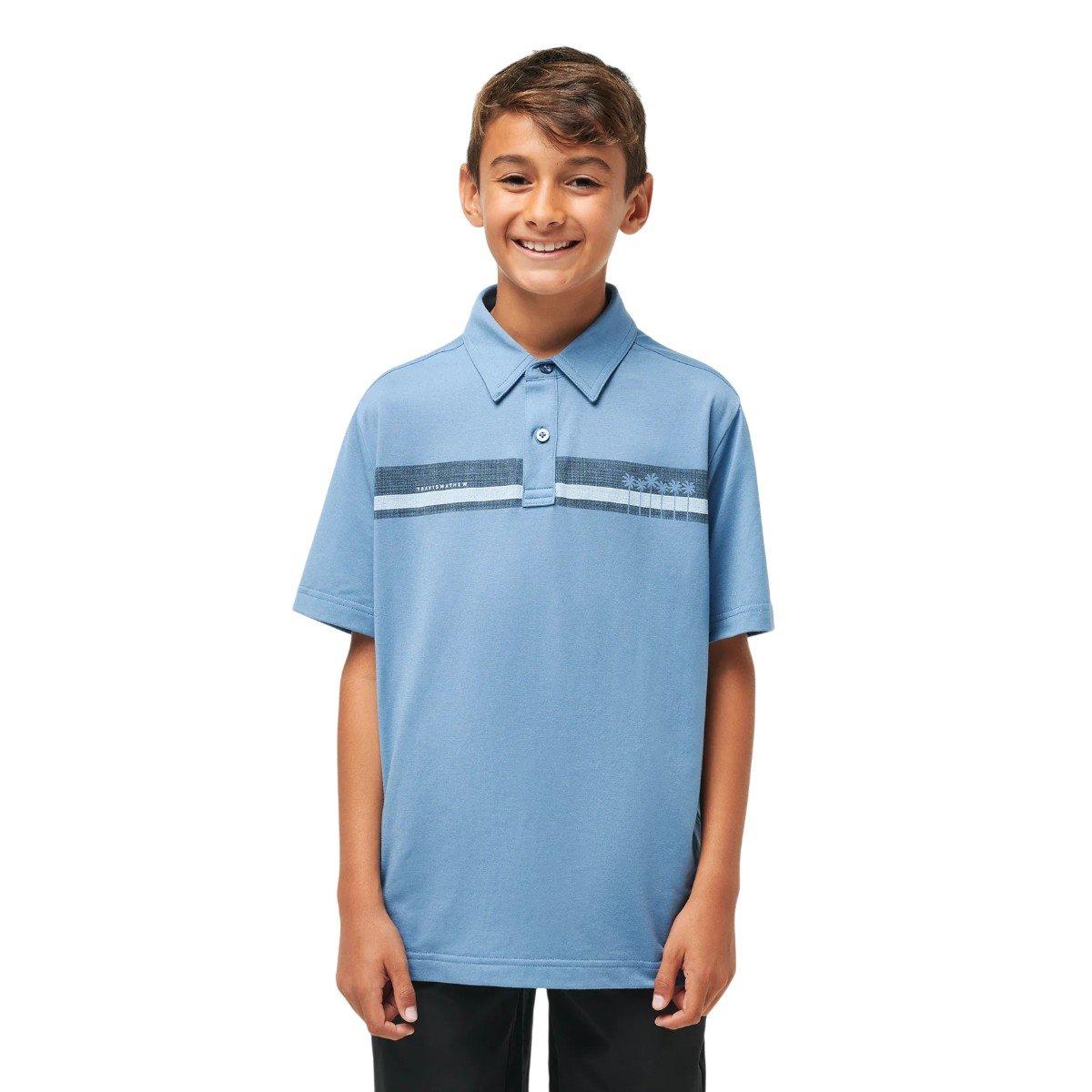 TravisMathew Under A Palm Polo Shirt