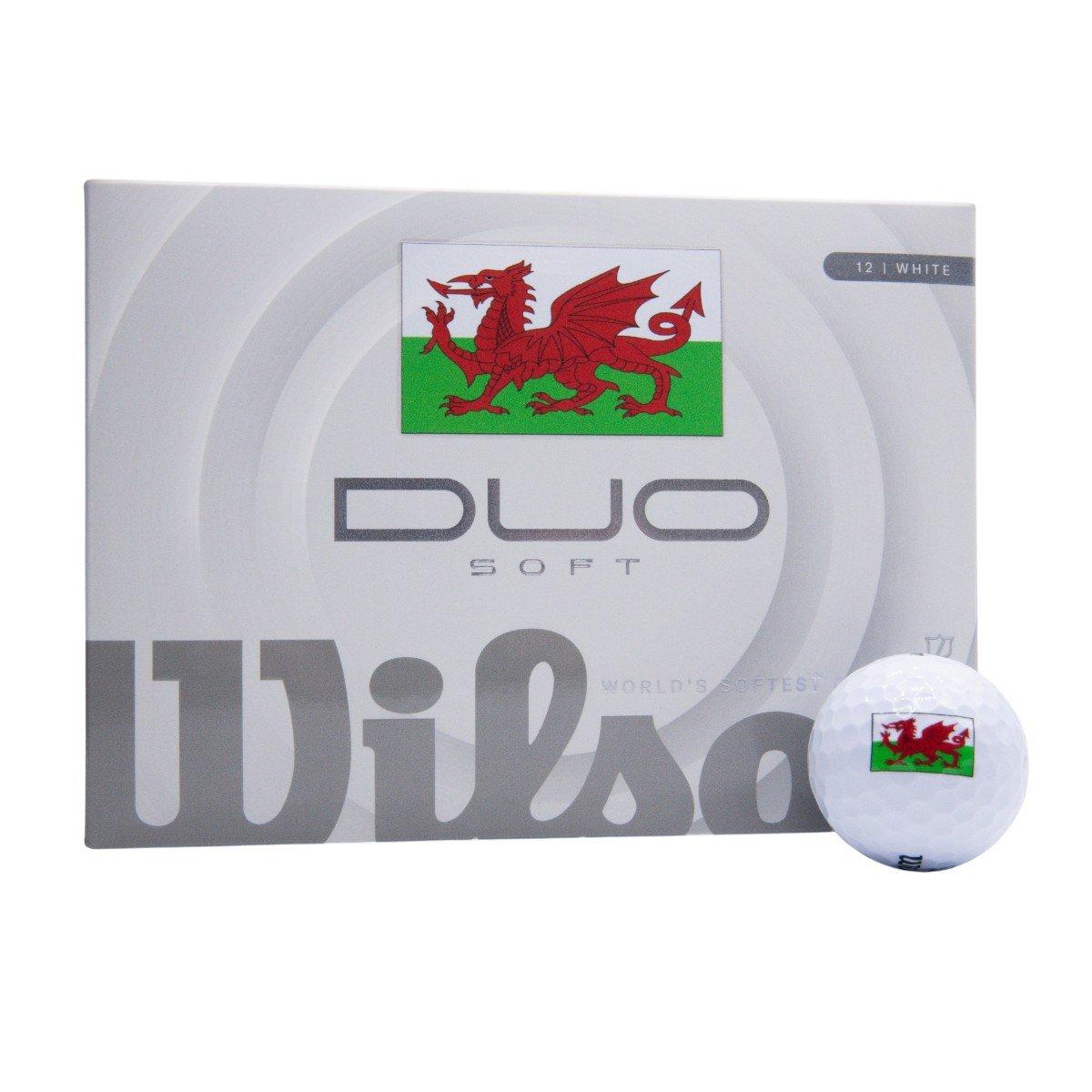 Wilson DUO Soft Flag 12 Golf Ball Pack