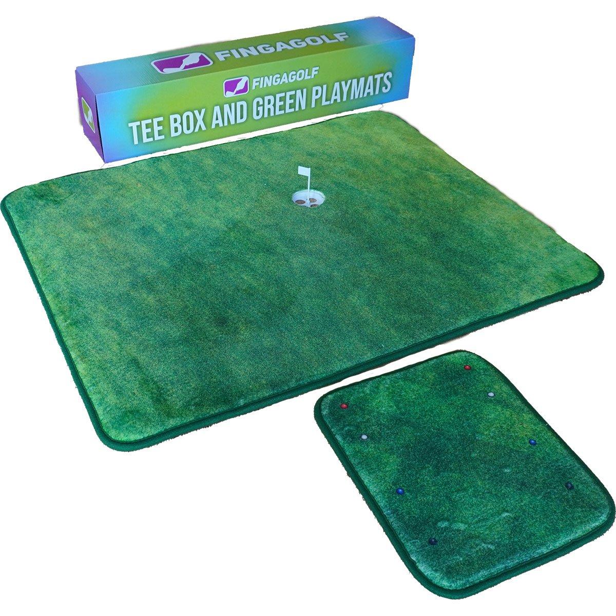 Fingagolf Tee Box & Green Playmats