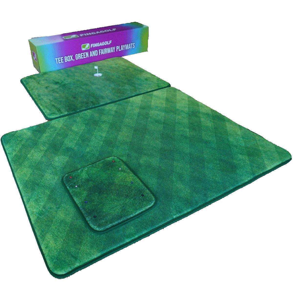 Fingagolf Tee Box, Green & Fairway Playmats