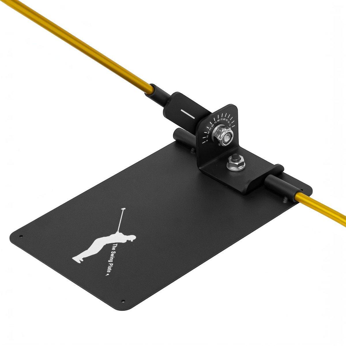 The Swing Plate Golf Alignment Stick