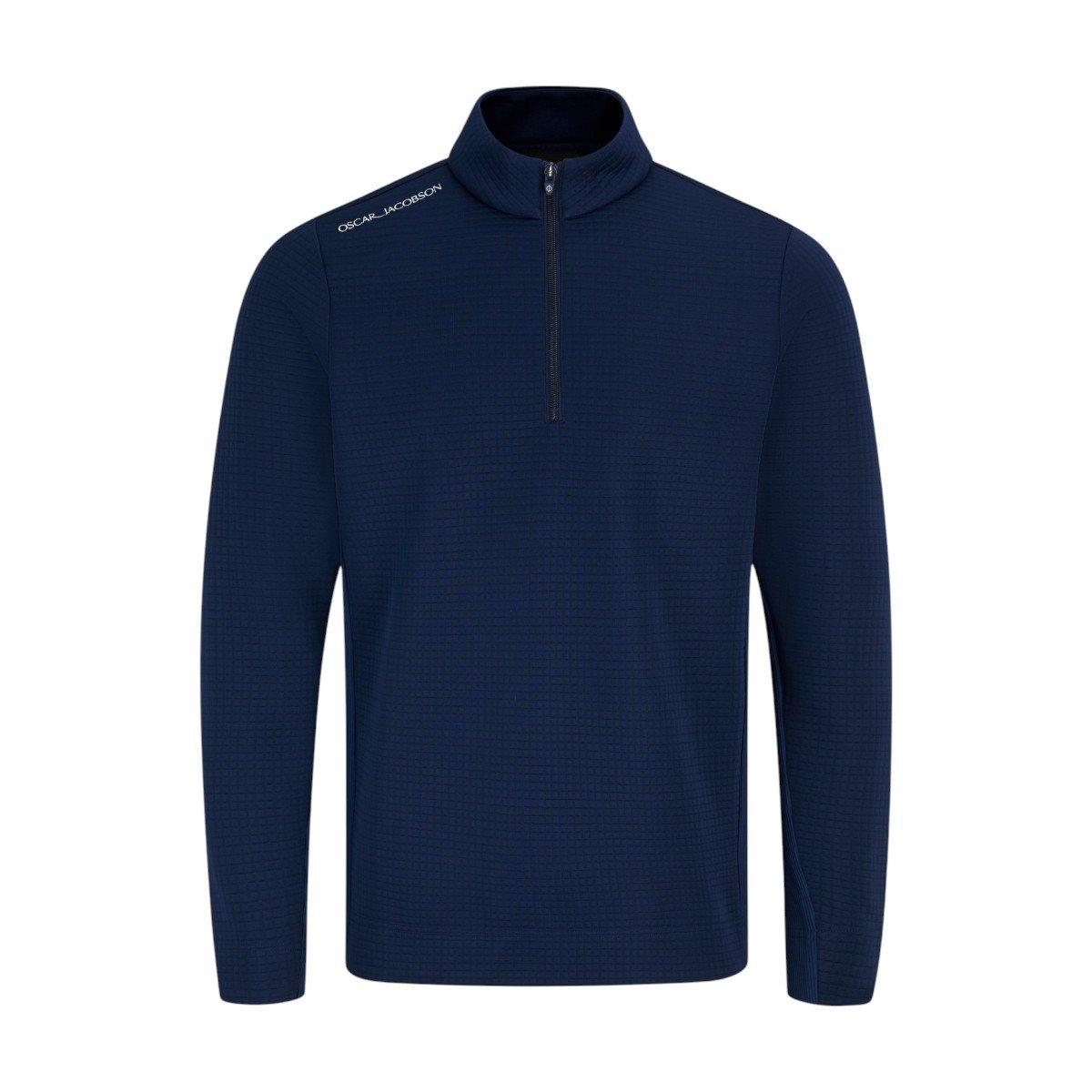 Oscar Jacobson Men's Waite Quarter Zip Golf Mid Layer