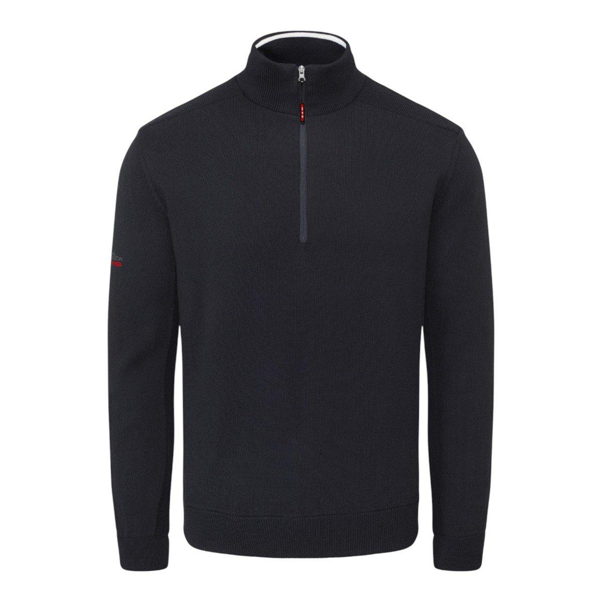 Oscar Jacobson Men's Rumsey Quarter Zip Golf Mid Layer