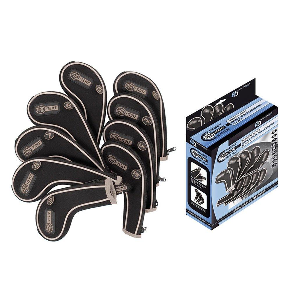 Pro-Tekt Deluxe Zip Iron Golf Head Cover Set