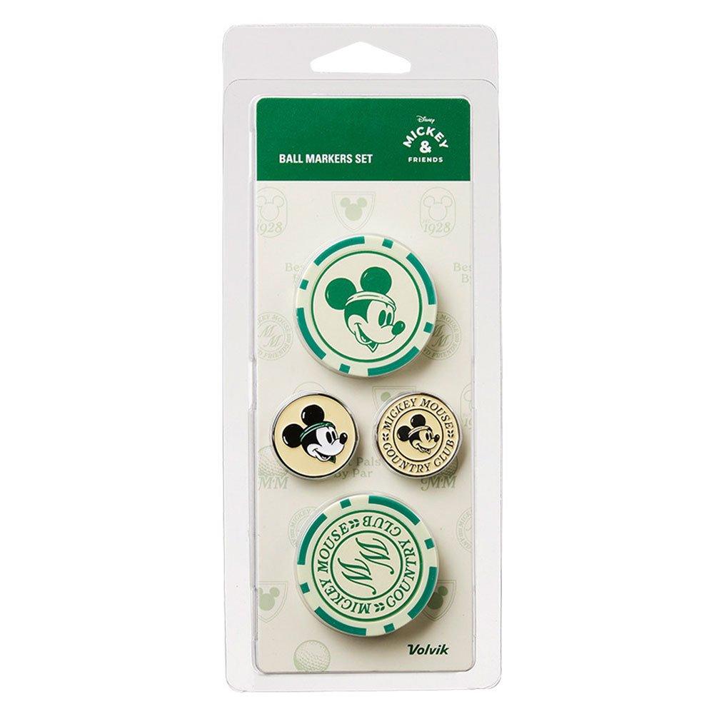 Volvik Disney Mickey Mouse Poker Chip Golf Ball Marker Gift Set