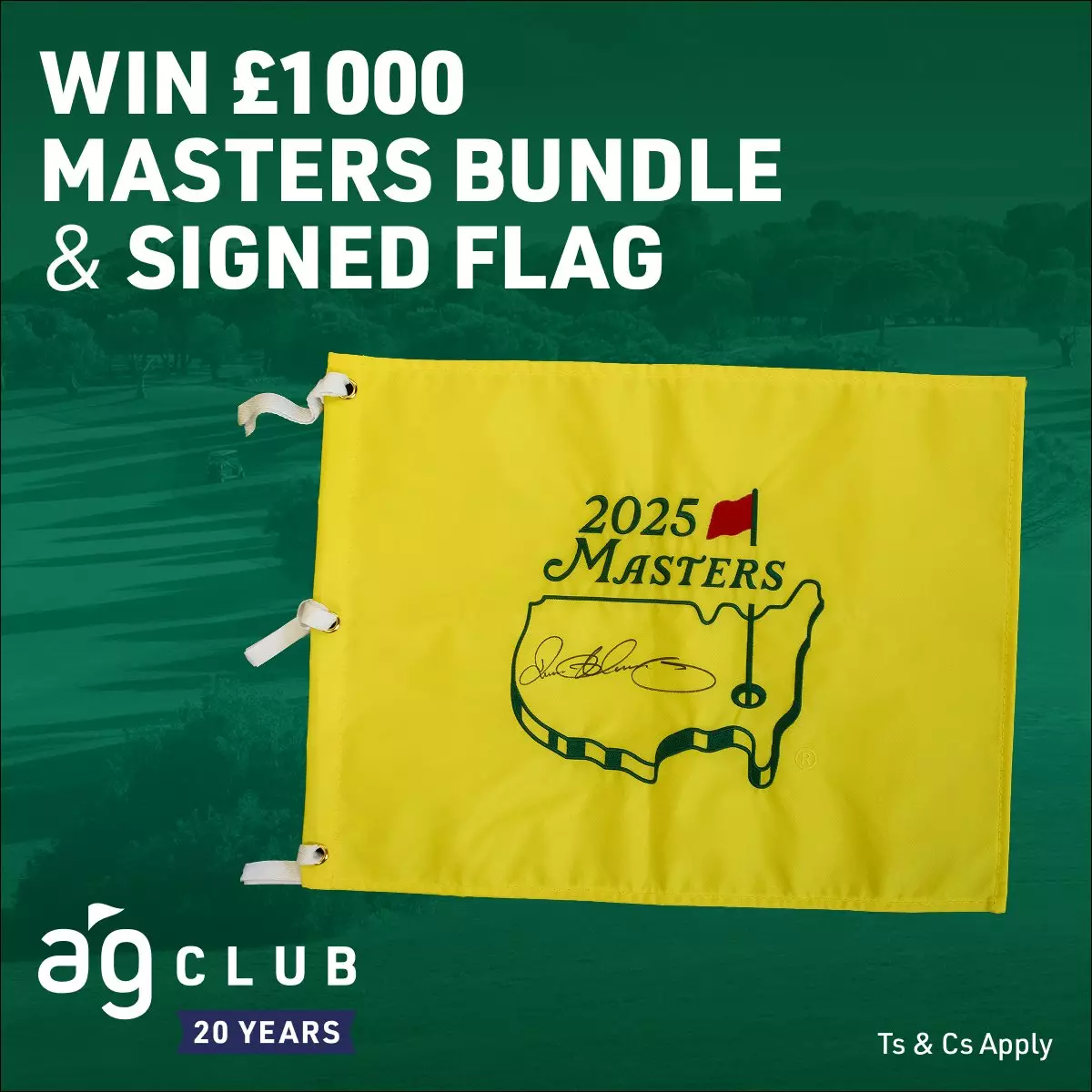 Win a £1000 Masters Bundle