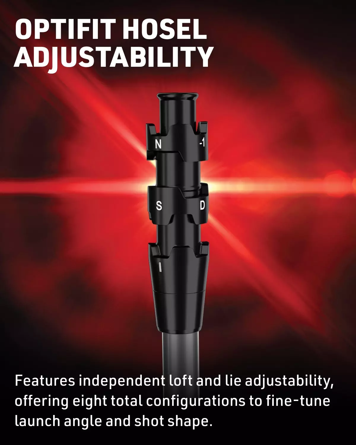 OptiFit Hosel Adjustability 