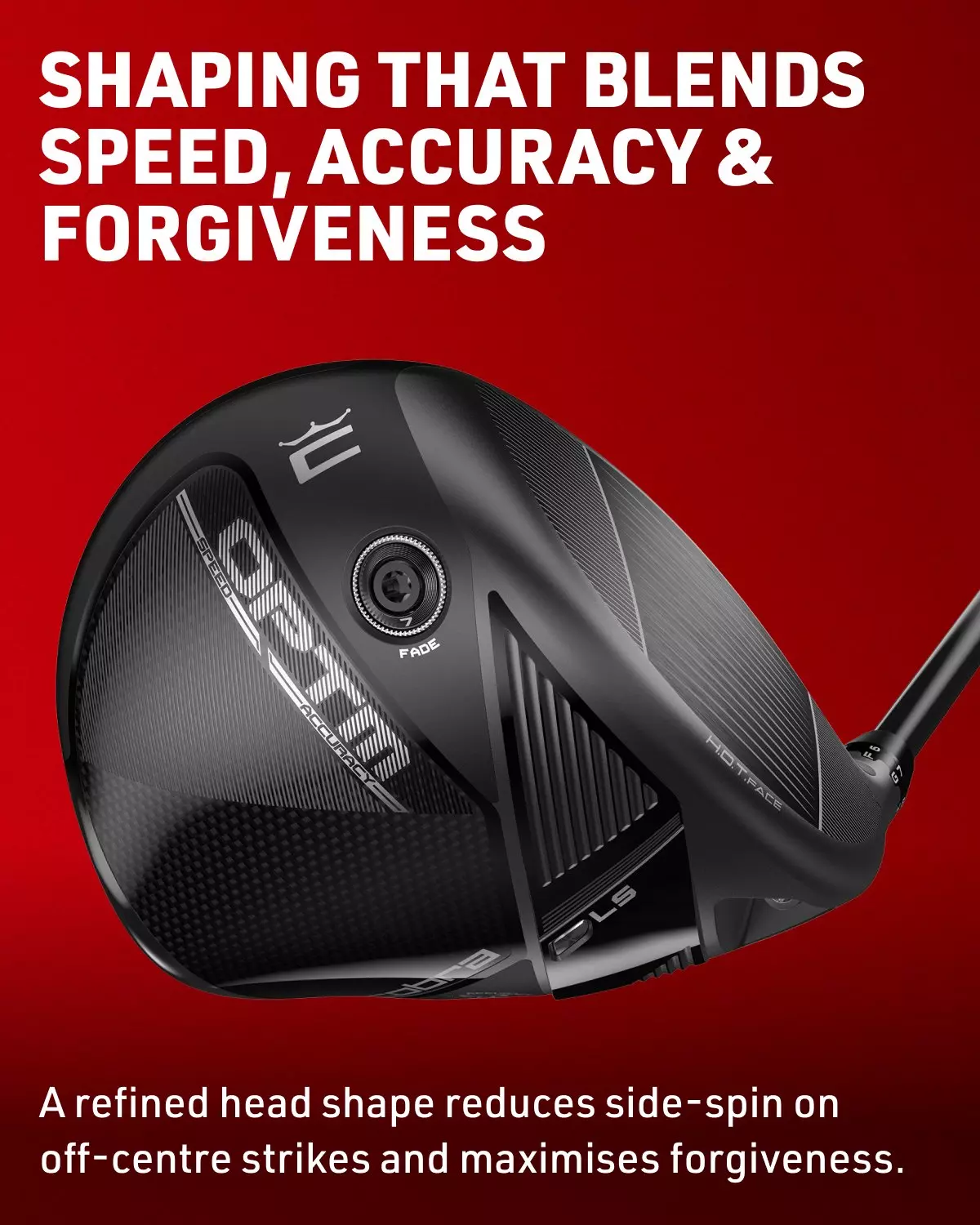 Shaping That blends Speed, Accuracy and Forgiveness