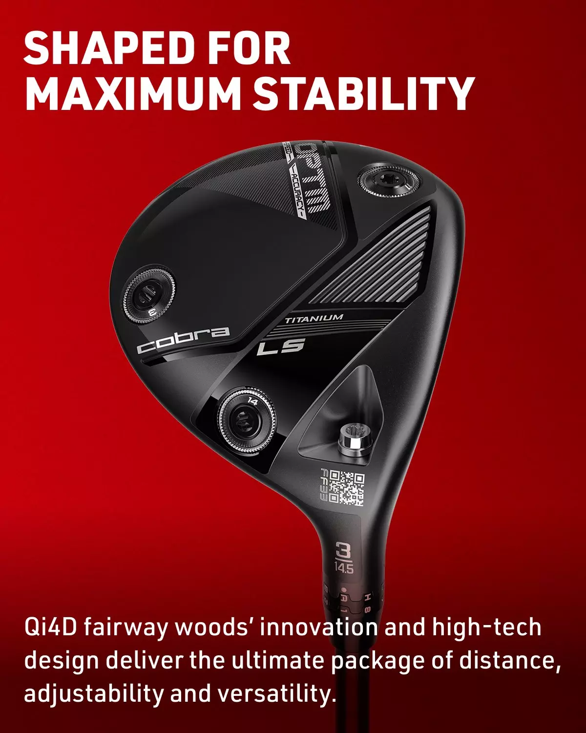 SHAPED FOR MAXIMUM STABILITY