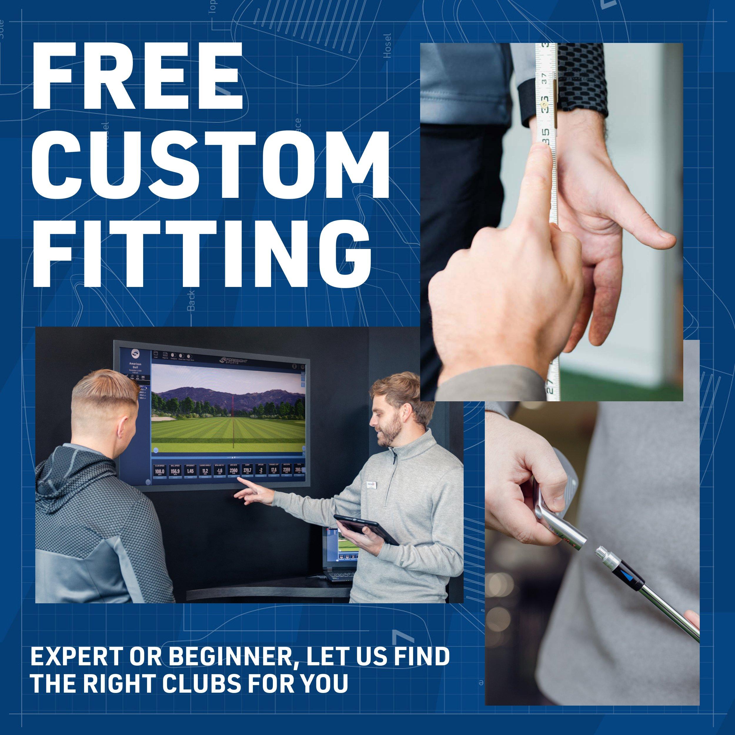 FREE CUSTOM FITTING