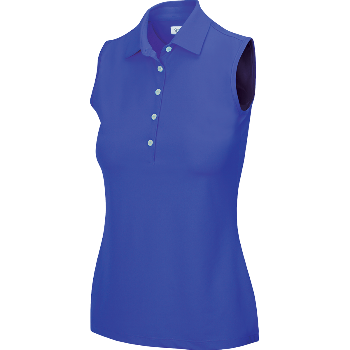 Greg Norman Ladies Freedom Pique Sleeveless Golf Polo Shirt