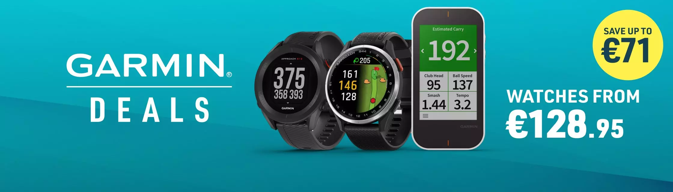 Garmin Deals - S12 - S44 - G80