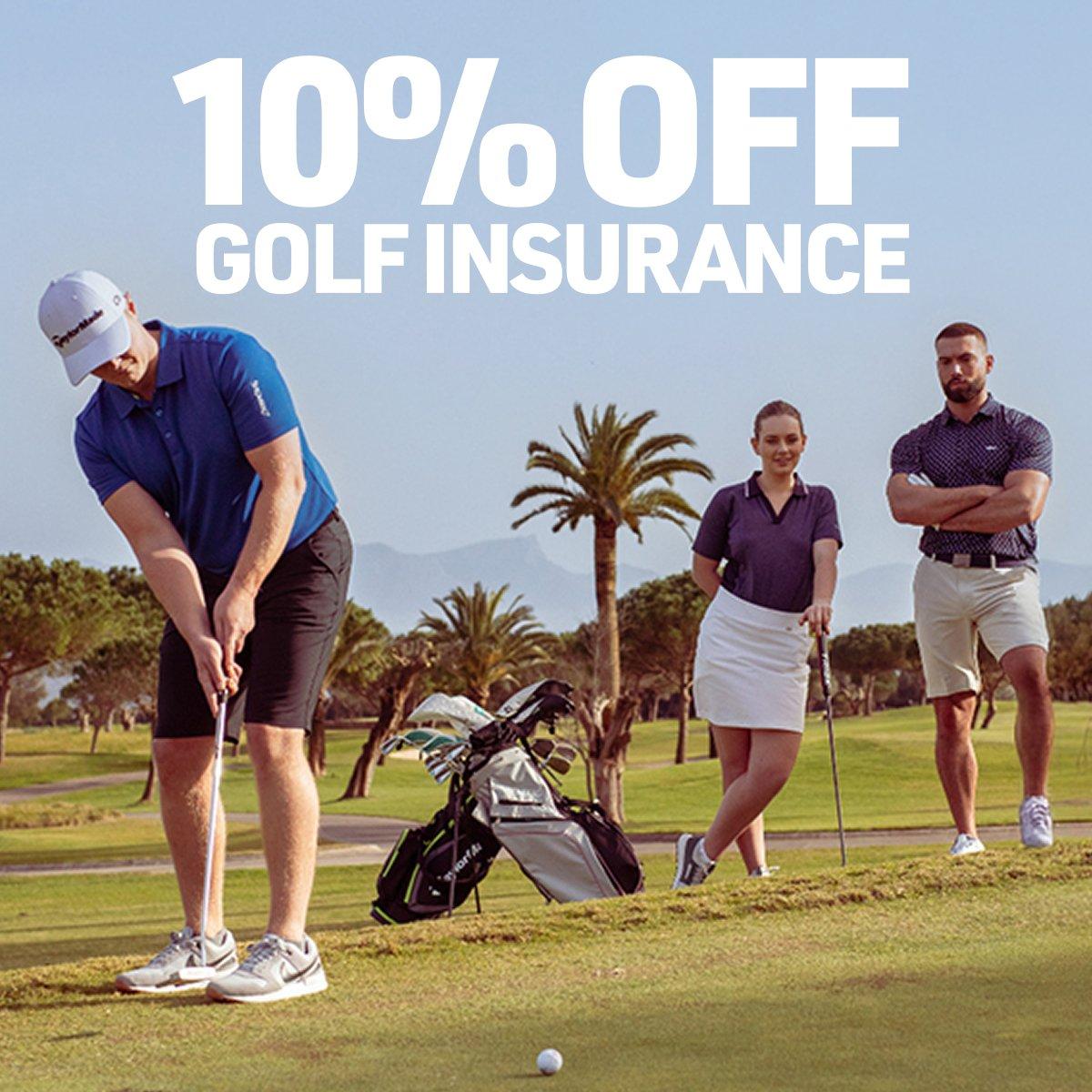 10% OFF Golf Insurance From Rubber Ring