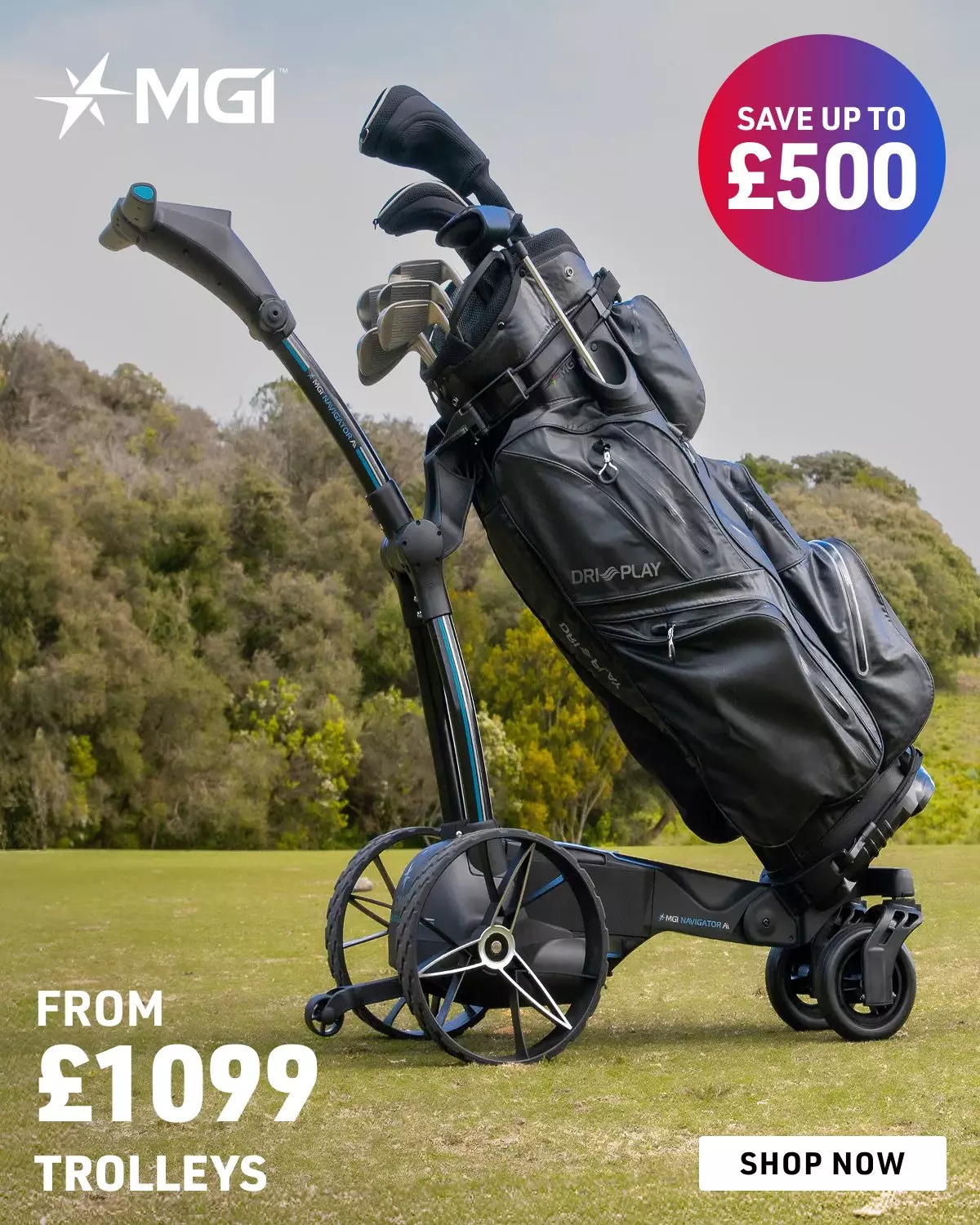 MGI Electric Trolley