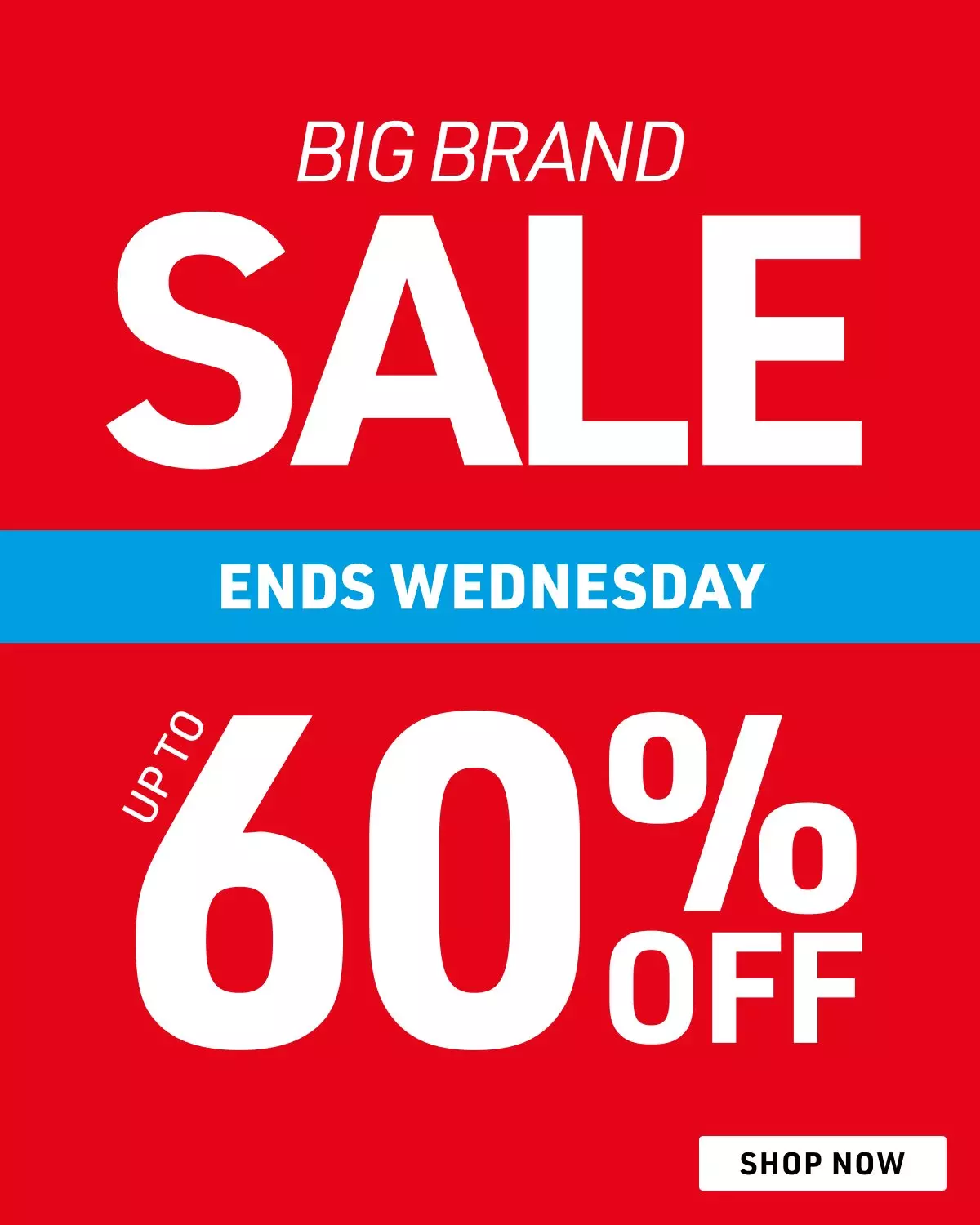 SALE - Ends Wednesday