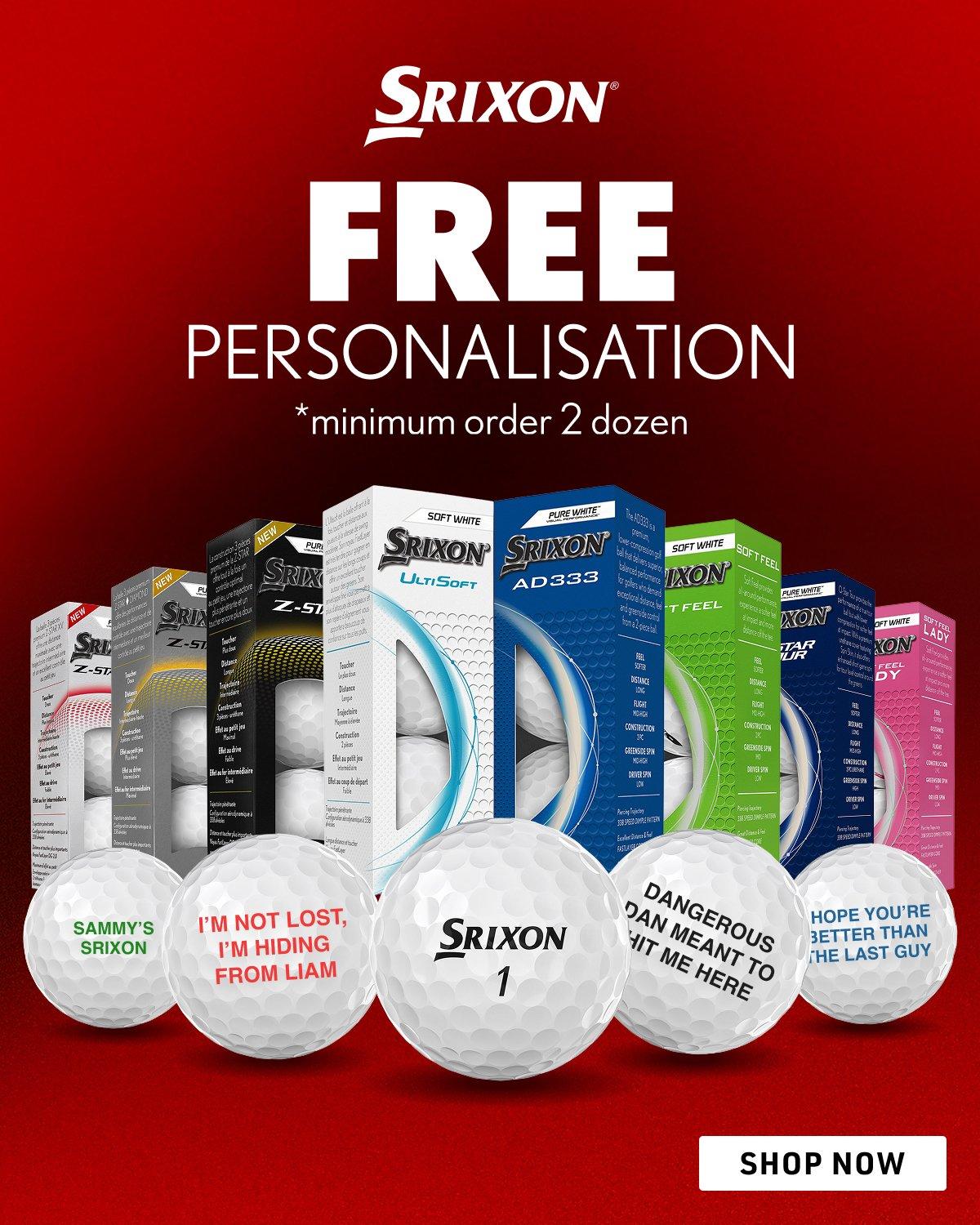 Srixon Personalised