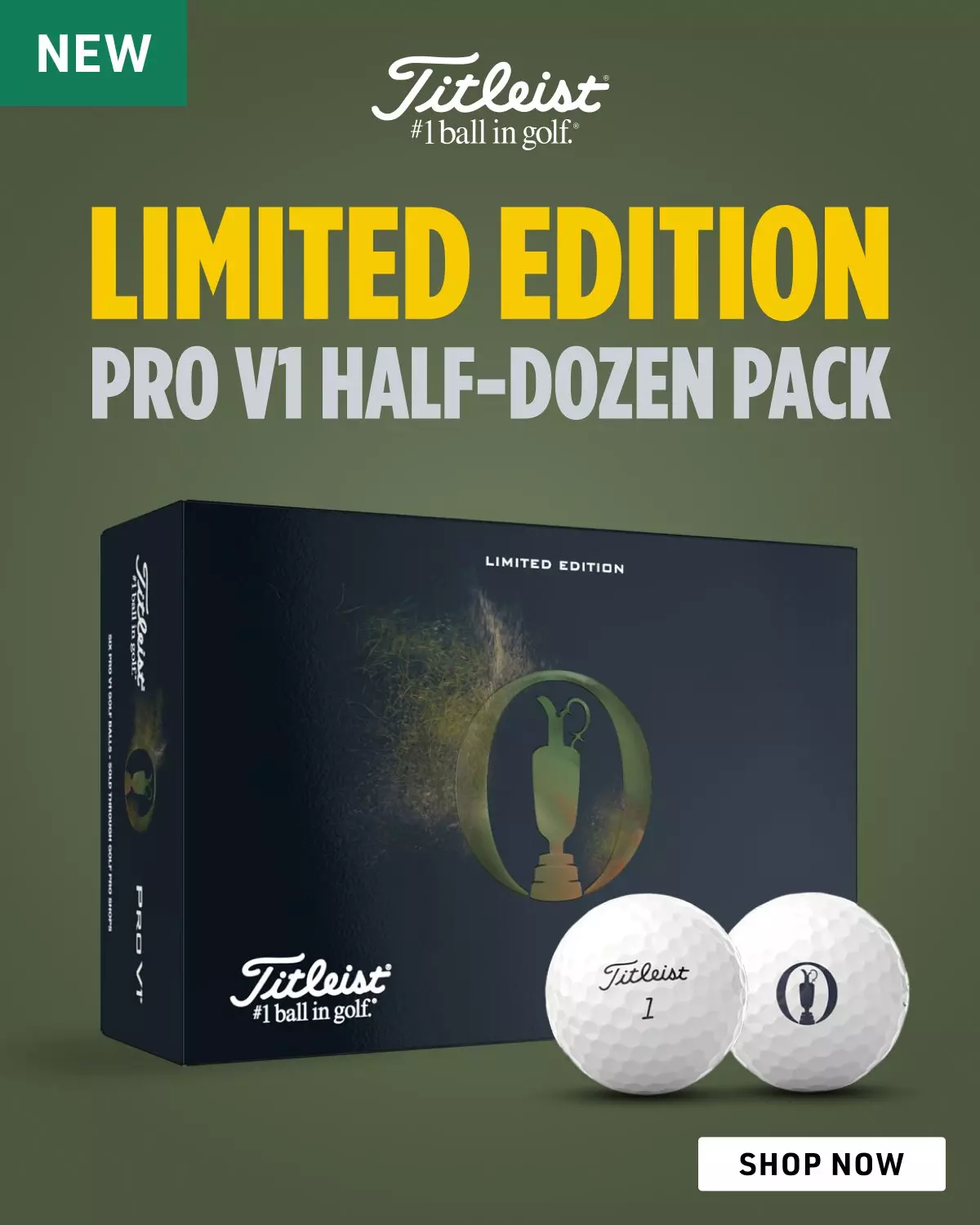 The Open 
Pro V1s