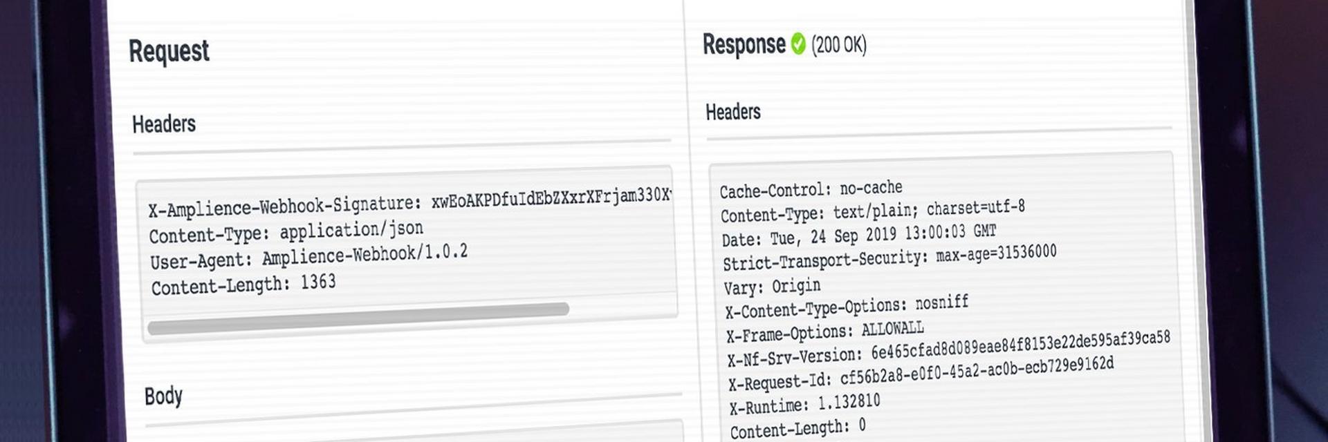 Using Webhooks with Dynamic Content