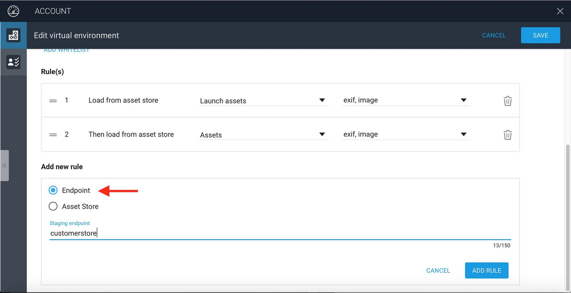 Adding an endpoint for published content