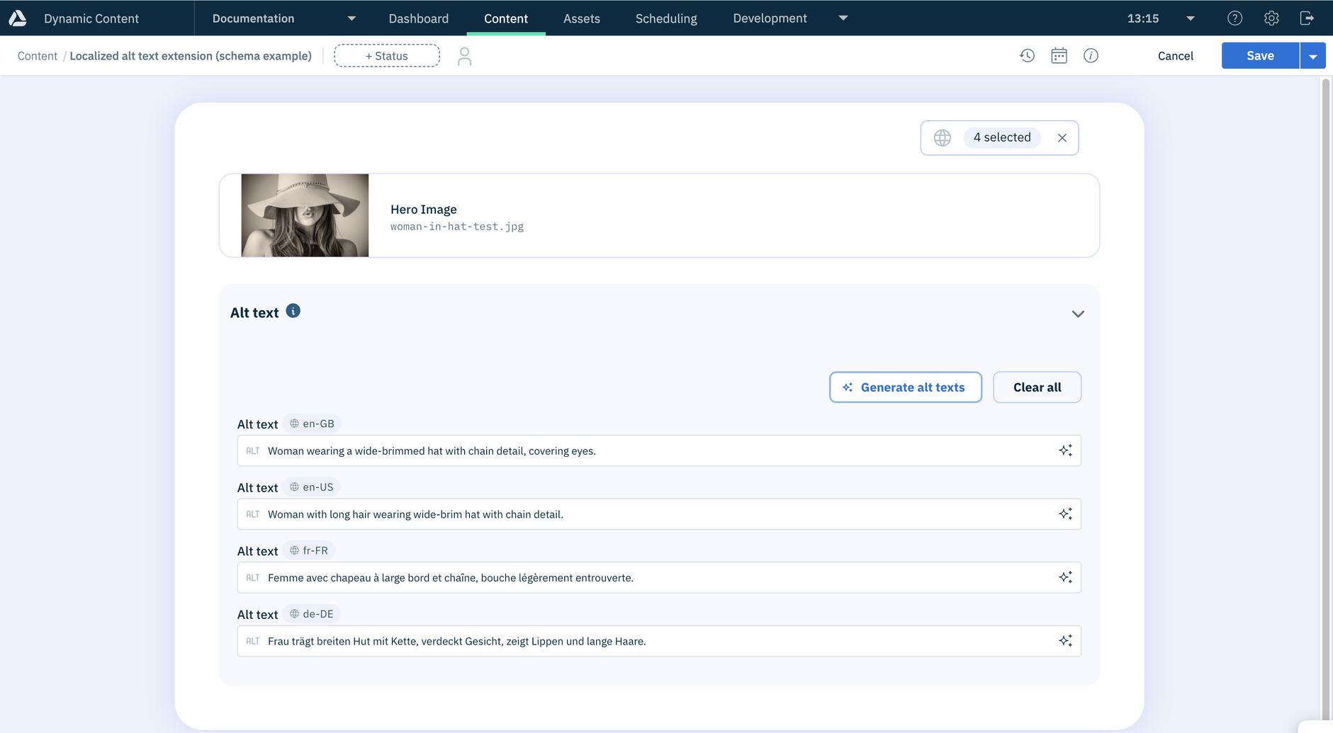 Add an image to enable the Generate button