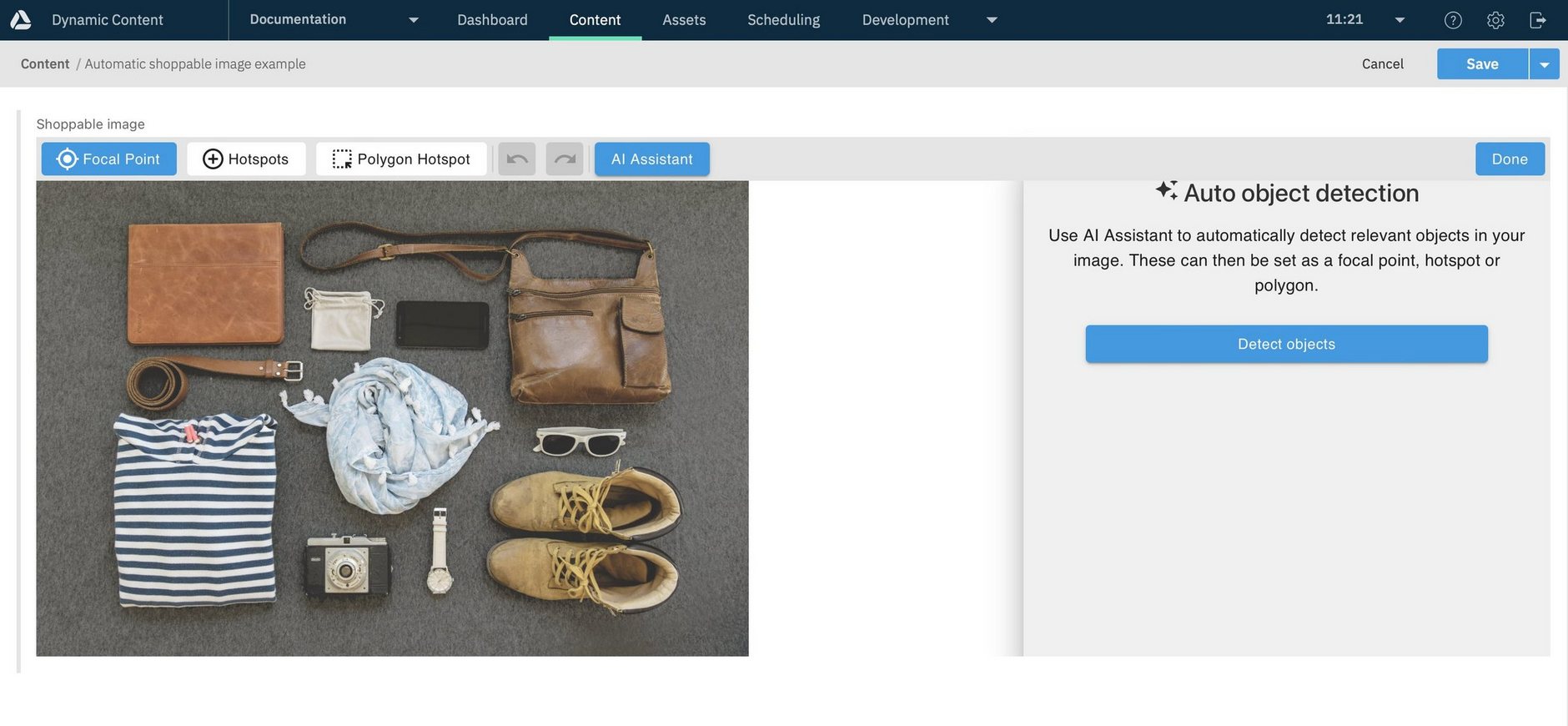 Automatic shoppable images  Amplience Developer Portal