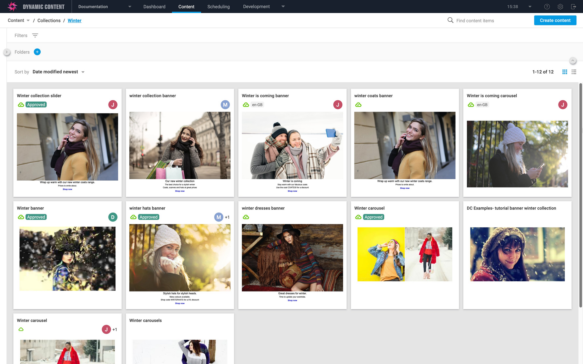 All the new features are also available when you switch to griv view.