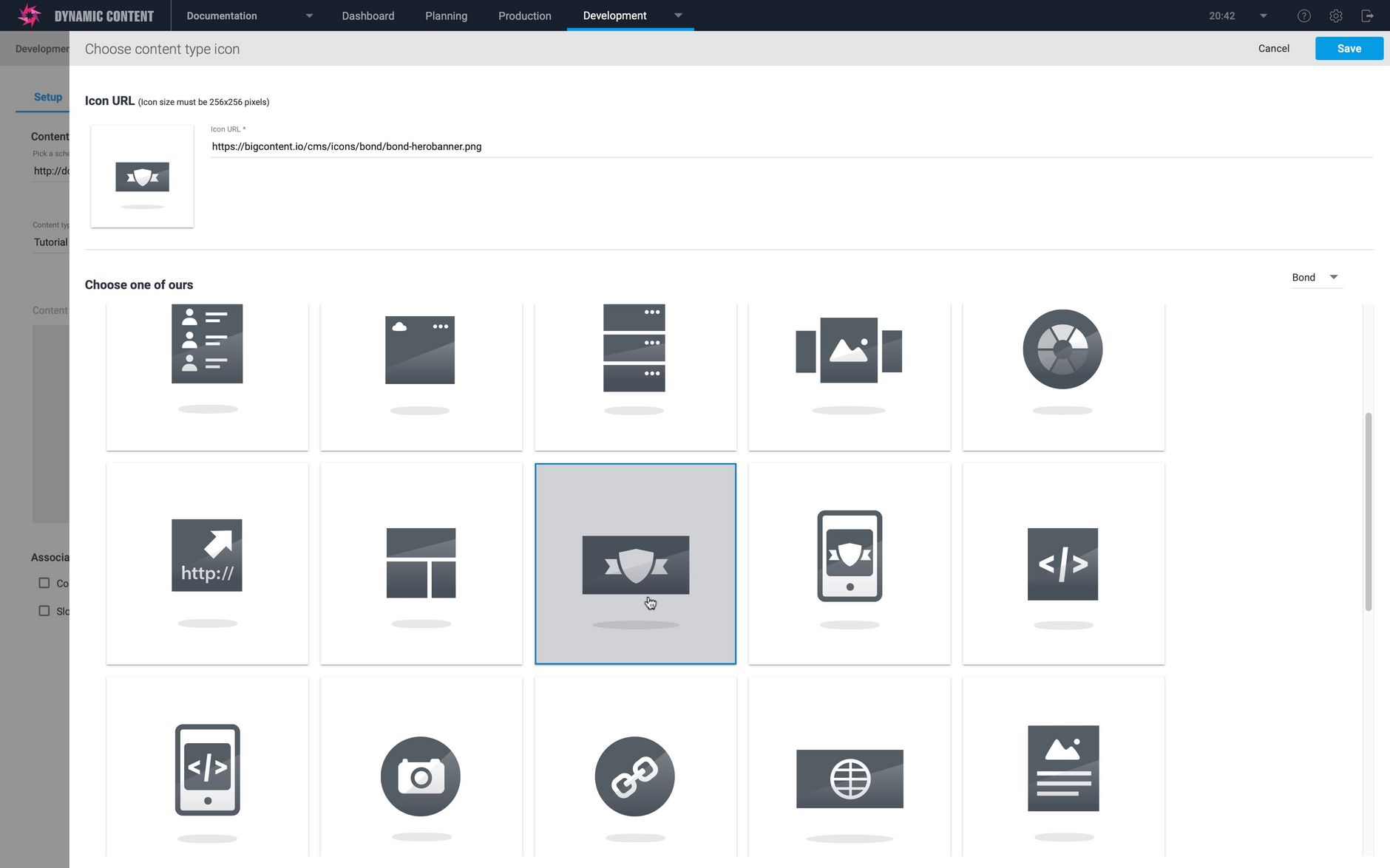 Working with content types | Amplience Developer Portal