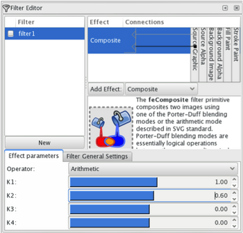 Adding a composite filter