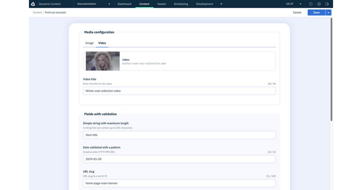 Next Generation Authoring- new layout components | Amplience Documentation