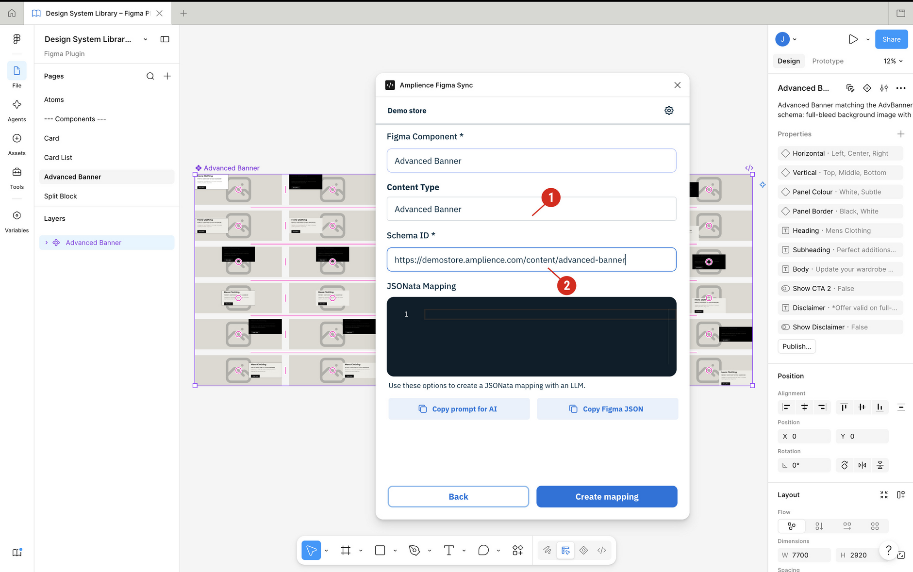 Adding the content type and schema URL to the plugin