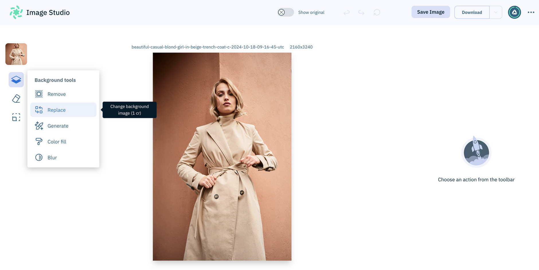 Launch Image Studio