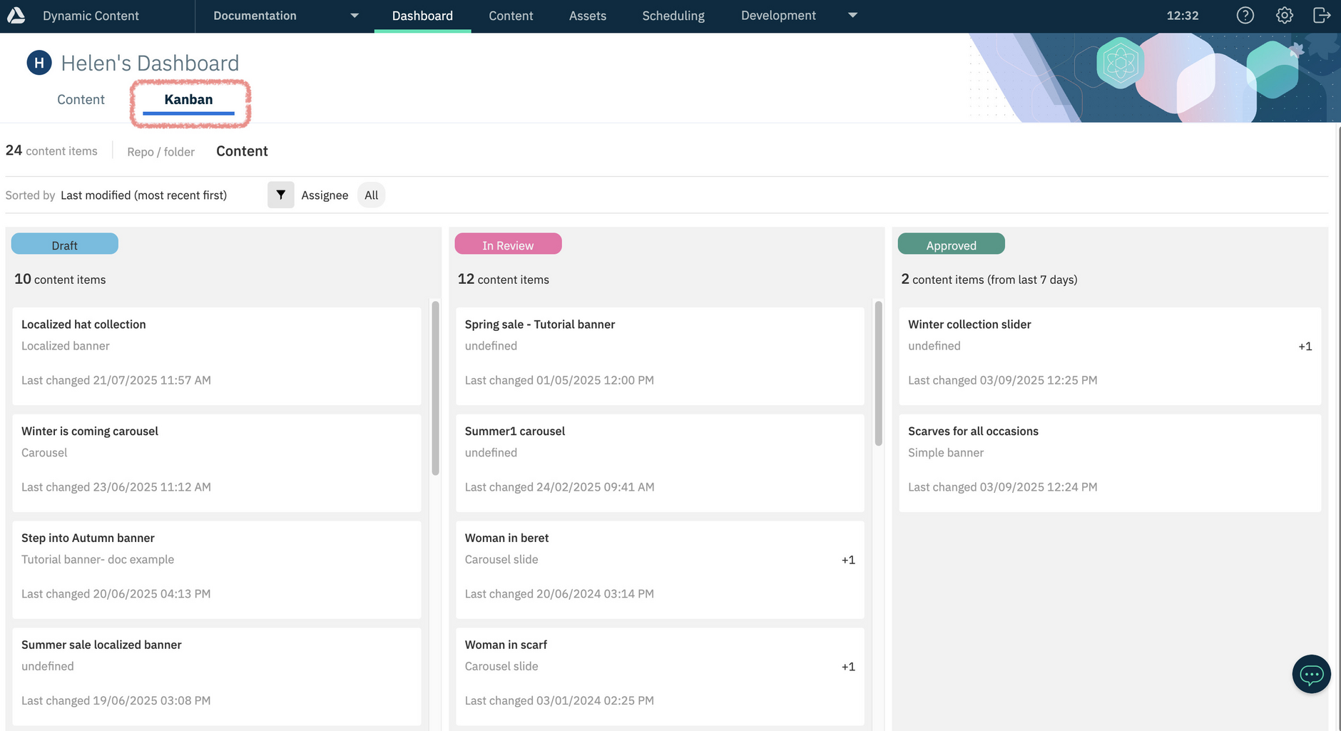 When you register a dashboard extension, it is added to the Dashboard using its label