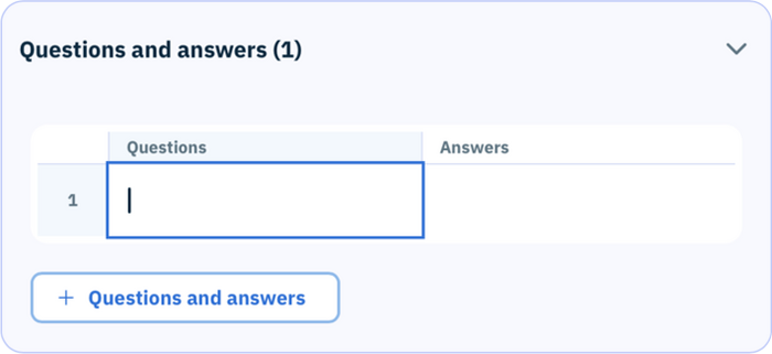 Matrix component- simple Q and A