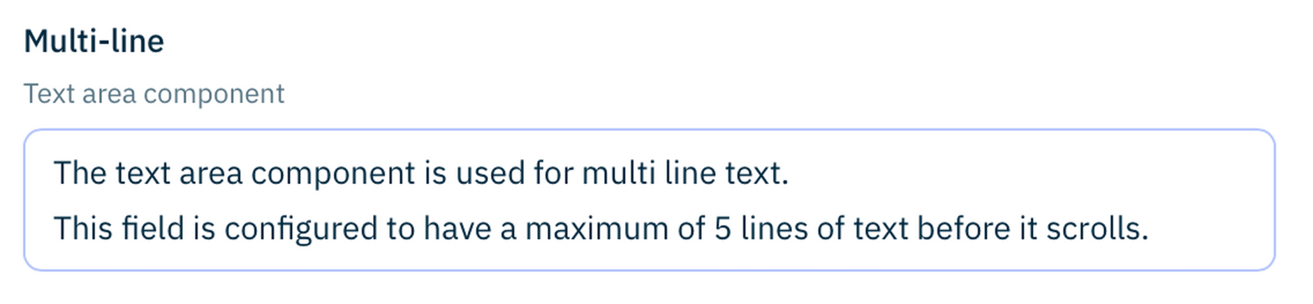 Decimal drop down with labels