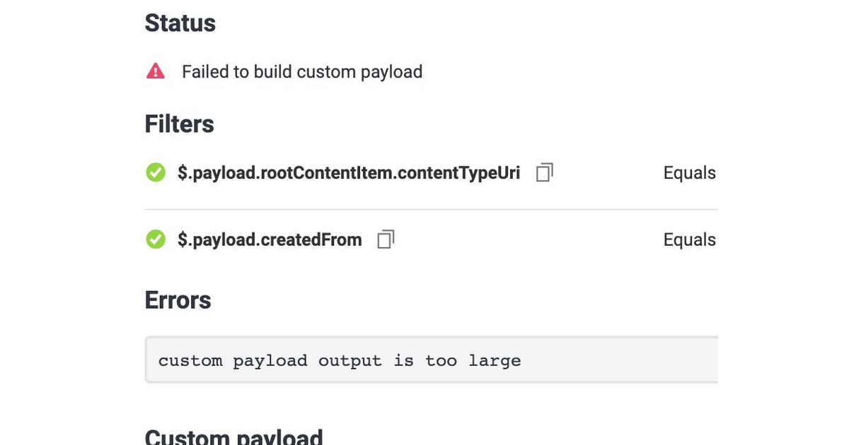 Webhook FAQs | Amplience Documentation