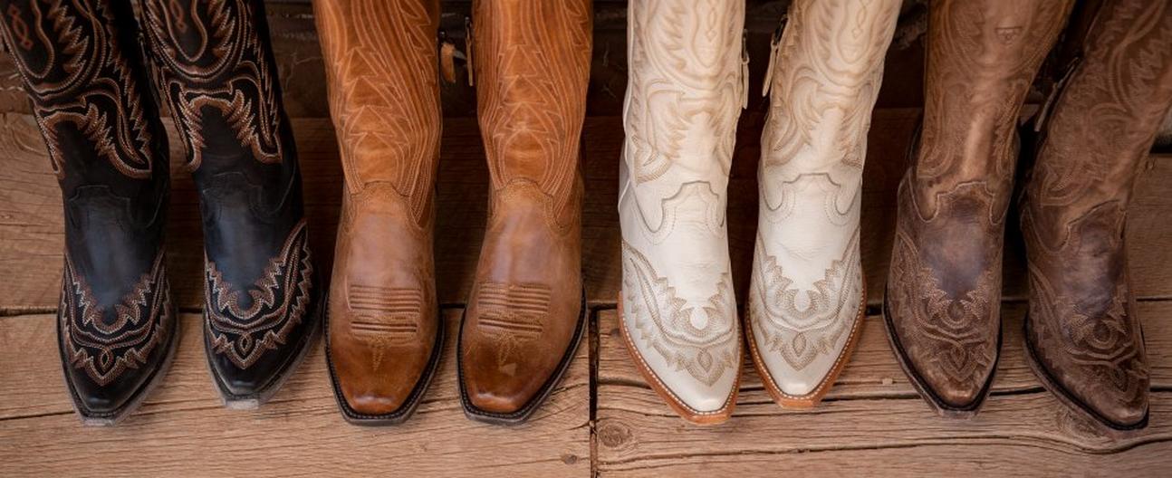 Ariat, Shoes, Leather Cowboy Boots