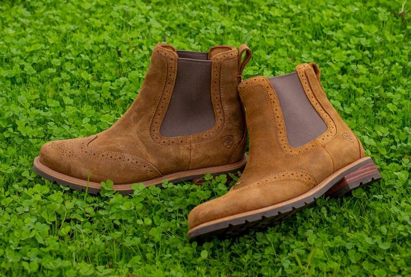 Ariat Wexford Boots in Green Field