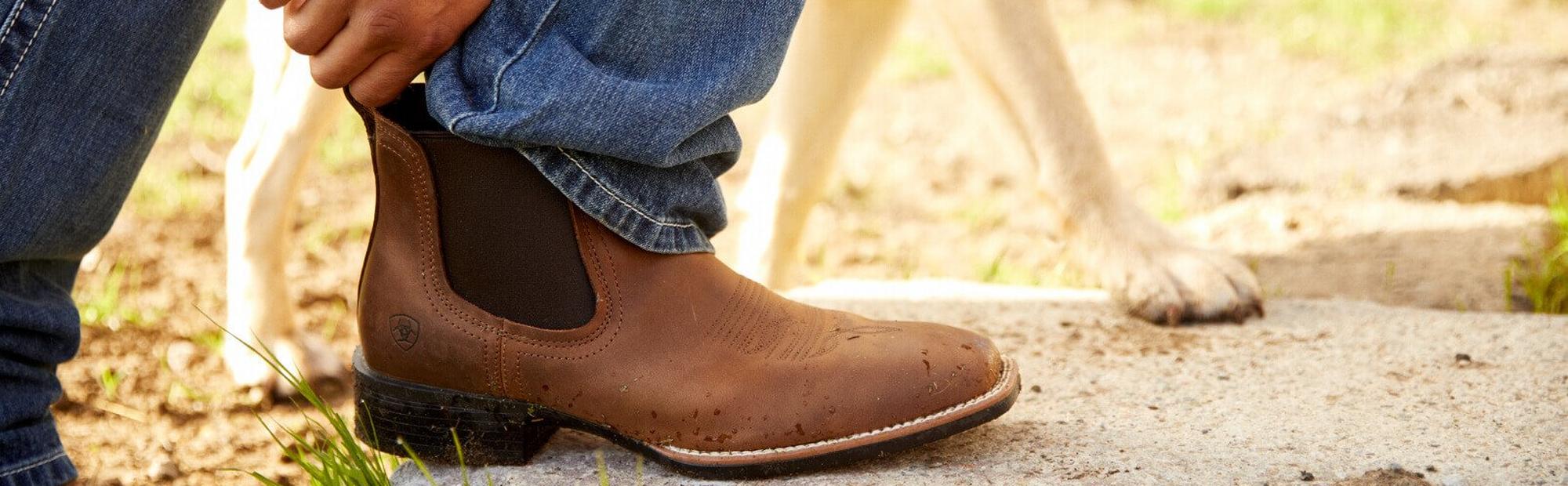 pointy mexican boots for men