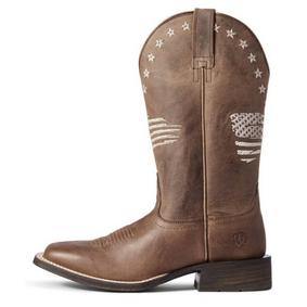 ariat american flag boots