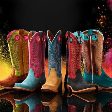 ariat colorful womens cowgirl boots