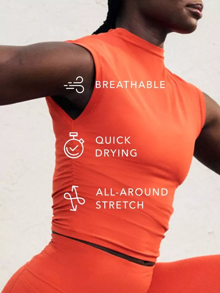 VITAFREE: breathable, quick-drying, all-around stretch