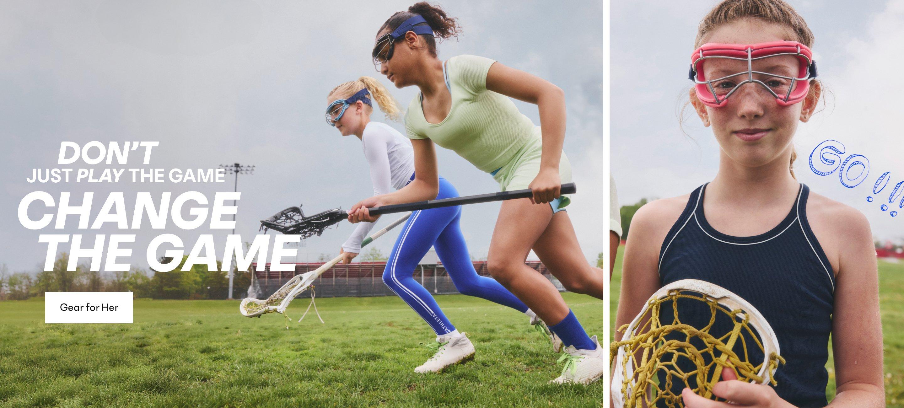 don't just play the game, change the game. Shop gear for her.