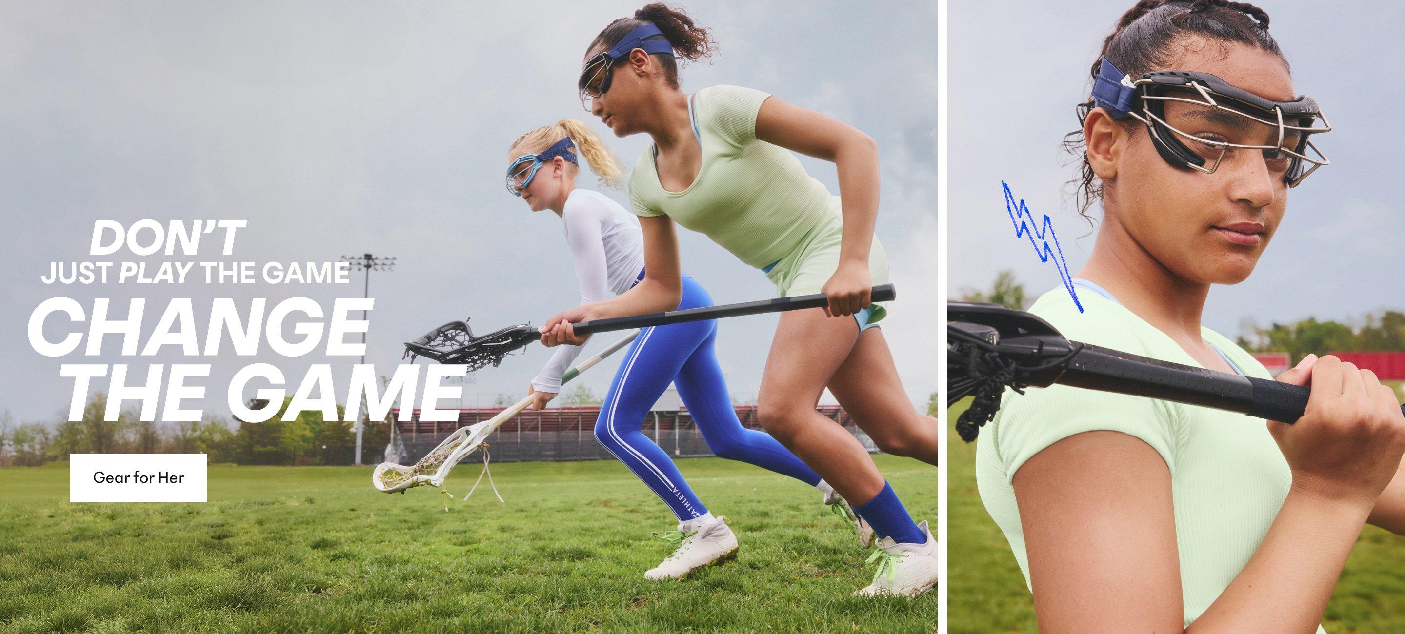 don't just play the game, change the game. Shop gear for her.