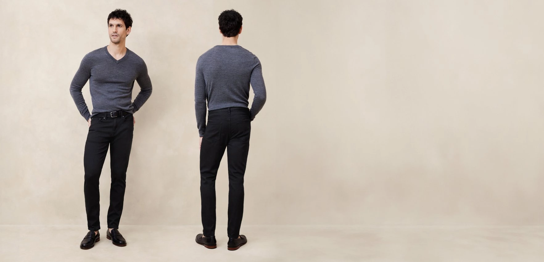 Slim. Comfortable well-fitted for everyday ease.