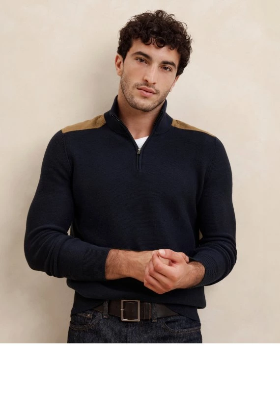 Men s Turtleneck Mockneck Sweaters Banana Republic Factory