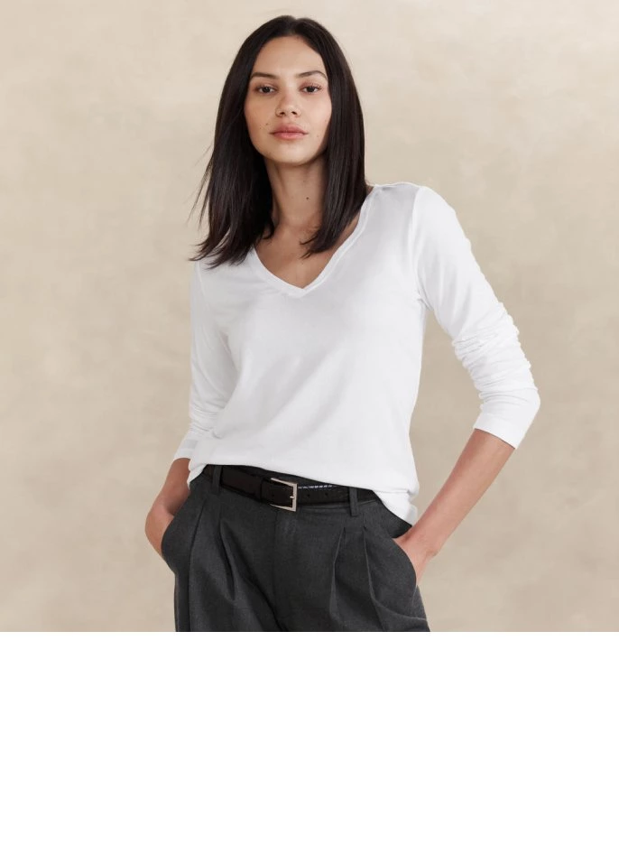 TIMELESS Your everyday go-to, layered or on its own.                                    