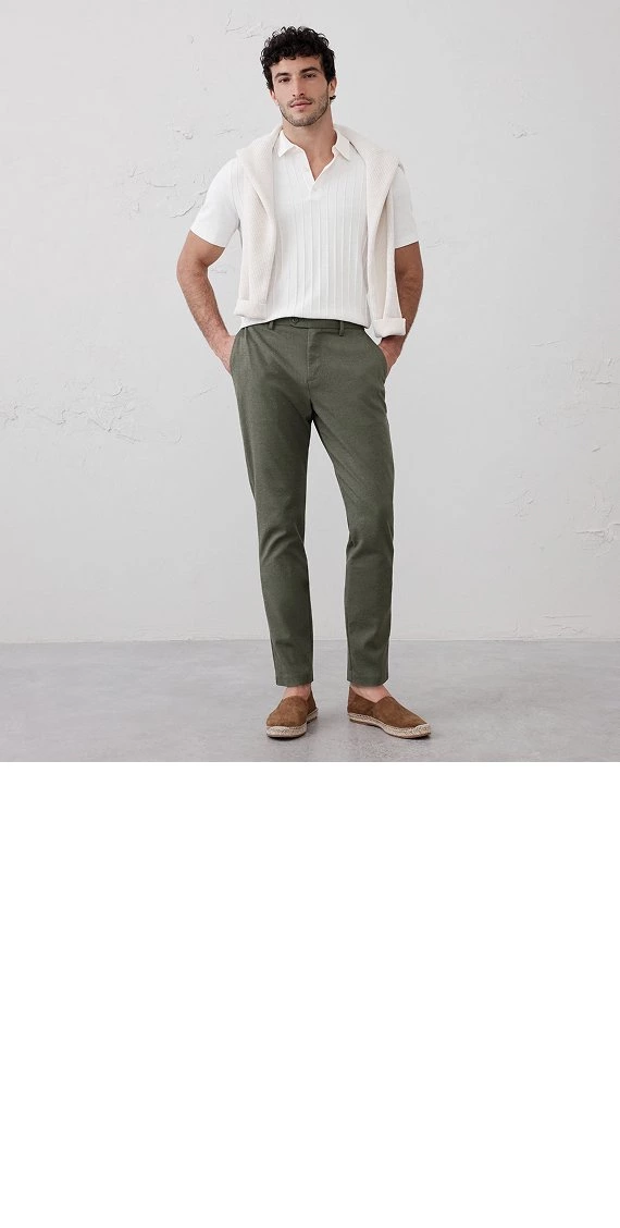 Men Chinos & Casual Pants Athletic | Banana Republic Factory
