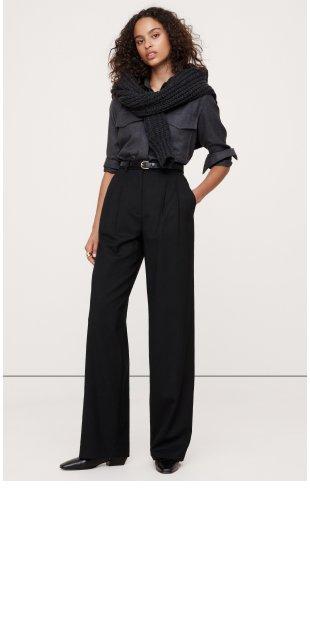 Banana republic black pants hotsell