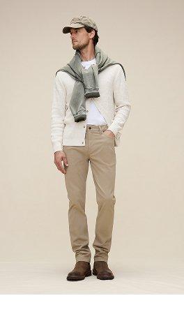 Men's Gold Chinos & Casual Pants | Banana Republic