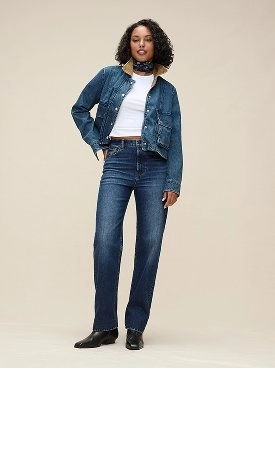 Straight. A classic fit with effortless appeal.